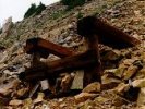 Mine tailings at the Fortune Mine in Colorado